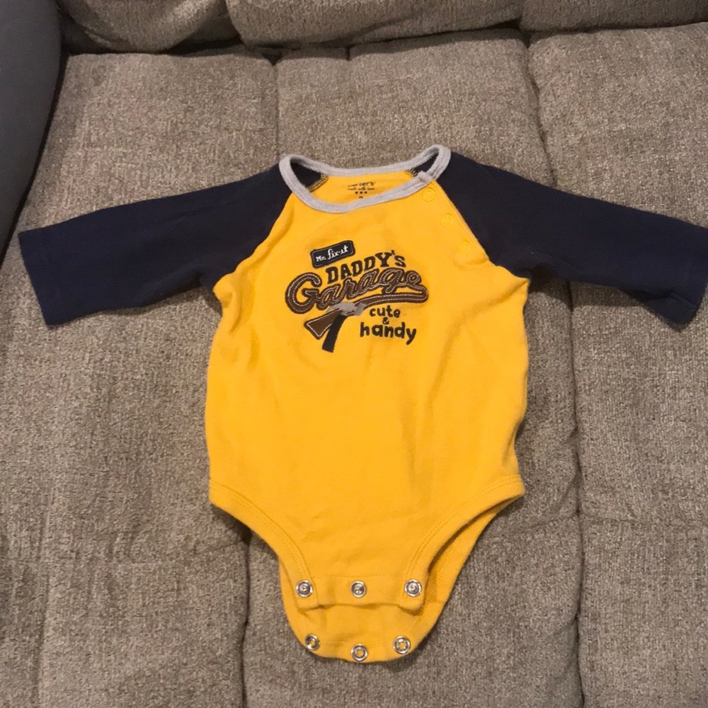 0-3m long sleeve bodysuit